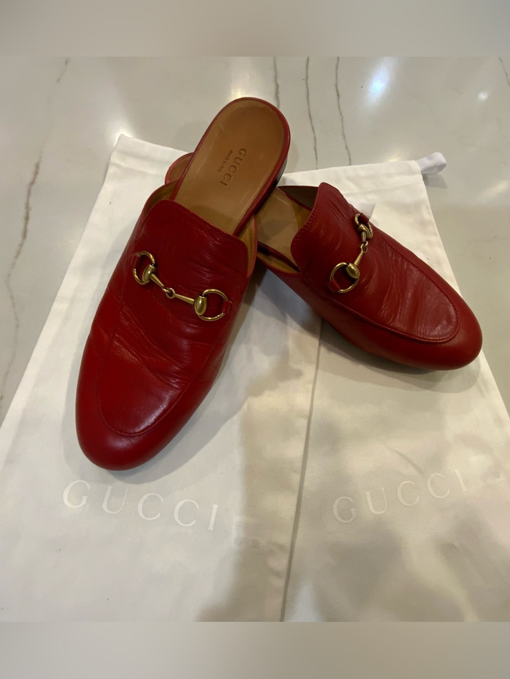 GUCCI Princeton Mules/Slides/Sandals